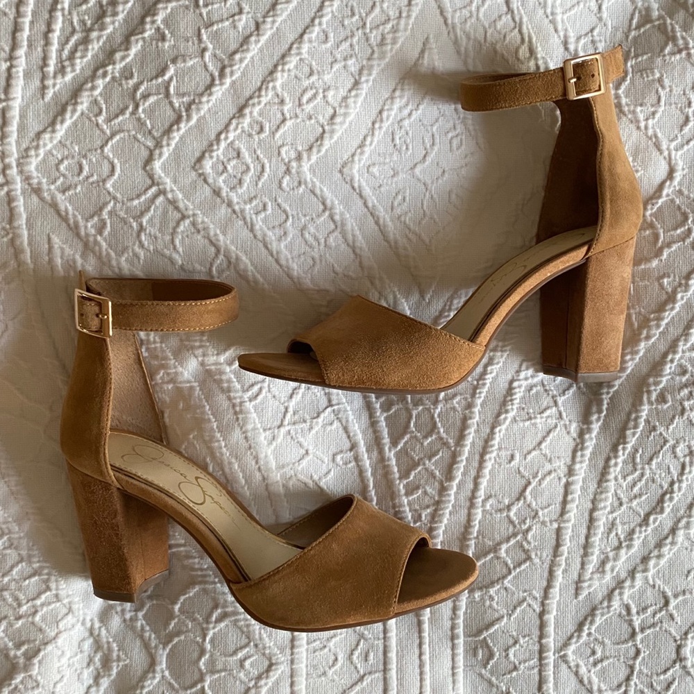Jessica Simpson Stefina Leather Heels